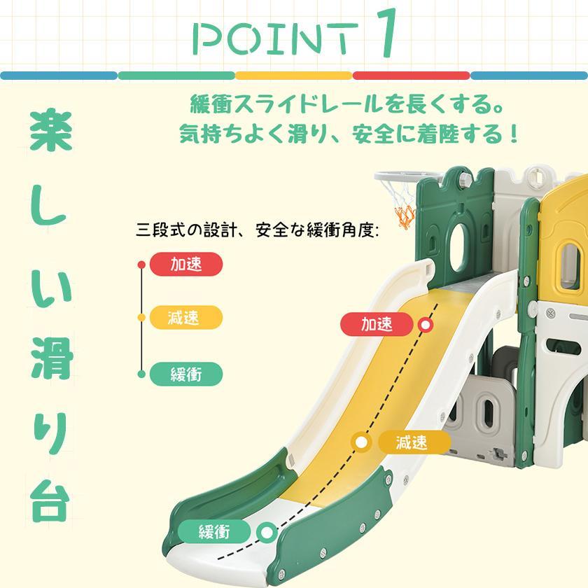 滑り台 キャッスル 大型遊具 6IN1 室内遊具 子供部屋 収納 子供 すべり台 キッズ ブランコ バスケットゴ 滑り台 室内遊具 収納 すべり台