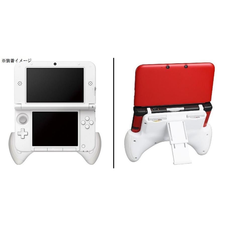 3ds Ll用 ゲームカードホルダー付き アシストグリップ ホワイト Hiro Land 通販 Yahoo ショッピング