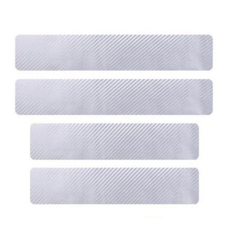 ドア保護 フィルム ステッカー 最大84 オフ サイドステップガード シルバー 車用 傷 プロテクター リアドア 汚れ防止 カバー フロントドア