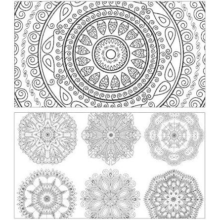 塗り絵 Zen mandalas 大人のぬりえ 曼荼羅 マンダラ _. : Hiro 塗り絵 Zen mandalas 大人のぬりえ 曼荼羅 マンダラ _. : Hiro