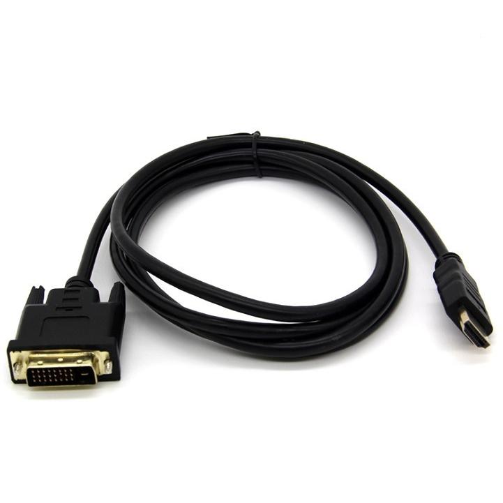 DVI-HDMI 変換ケーブル 《1.8m》 双方向 DVI-D (24+1ピン) オス - HDMI (Aタイプ) オス  _.｜hiroland｜02