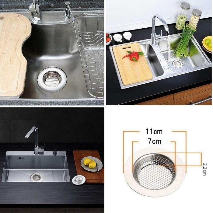 ステンレス製 流し台 ゴミ受け 大 排水口サイズ 8 9 5cm 排水溝 ごみ受け キッチン 台所 洗面台 風呂シンク 排水カゴ Hiro Land 通販 Yahoo ショッピング