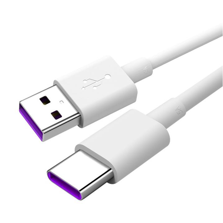 5A 急速充電 Type-Cケーブル 《1m》 《ホワイト》 高速充電 100%品質保証! USB _ 最安値に挑戦 ケーブル タイプC