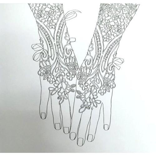 ぬりえ 塗り絵 ビューティアンド 24p ストレス解消 イラスト ぬり絵 Hiro Land 通販 Yahoo ショッピング