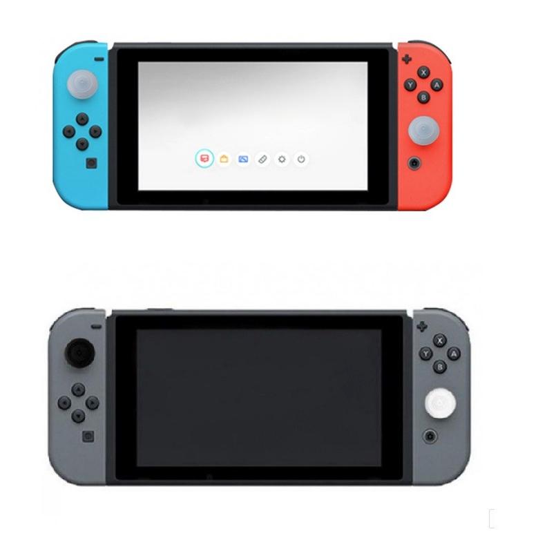 Nintendo Switch Joy-Conスティック用カバー 2個セット ホワイト 