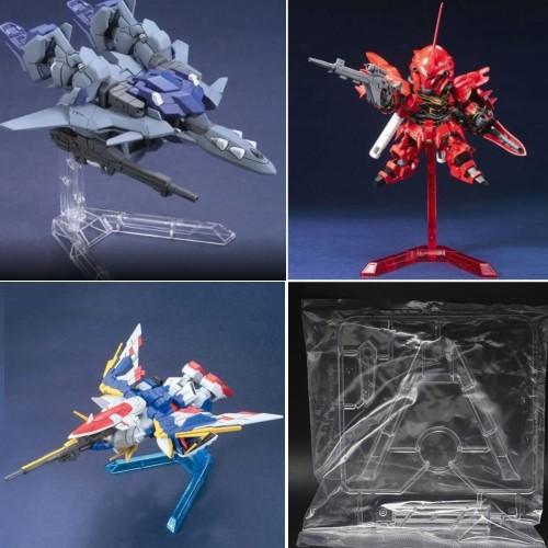 アクションフィギュア用 ディスプレイスタンド 《クリア》 アクションベース SD BB ガンダム フィギュア _｜hiroland｜02