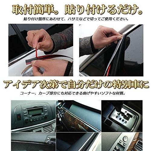 日本未入荷 車用 シルバーメッキモール 幅6mm 長さ15m シルバー ドレスアップ 傷防止 テープ Spa Rumba Fr