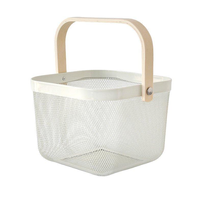 最安値 リュック バッグ 買い物かご レジャー バスケット メッシュ ショッピングバス 買い物かご レジャー バスケット メッシュ ショッピング バスケットレジ袋有料化 収納 ワイヤーバスケット 手持ち 金属 ホワイト アウトドア 便利 Www Threeriversofs Com