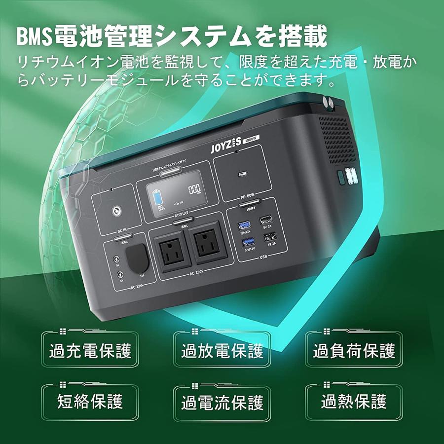 JOYZIS ポータブル電源 270000mAh/1000Wh 予備電源 AC出力1000W JOYZIS ポータブル電源 270000mAh/1000Wh 予備電源 AC出力1000W