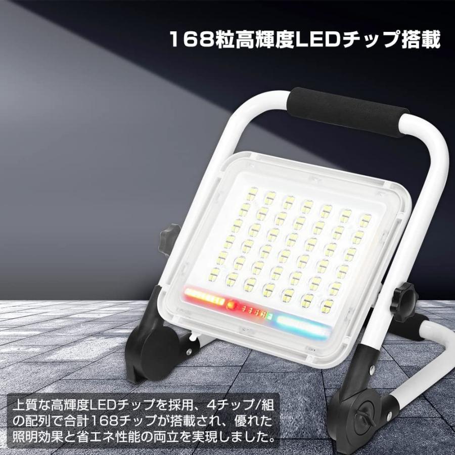 投光器とは思えないデザイン性❣40Wと超ハイパワー＆超高輝度♪❤LED投光器