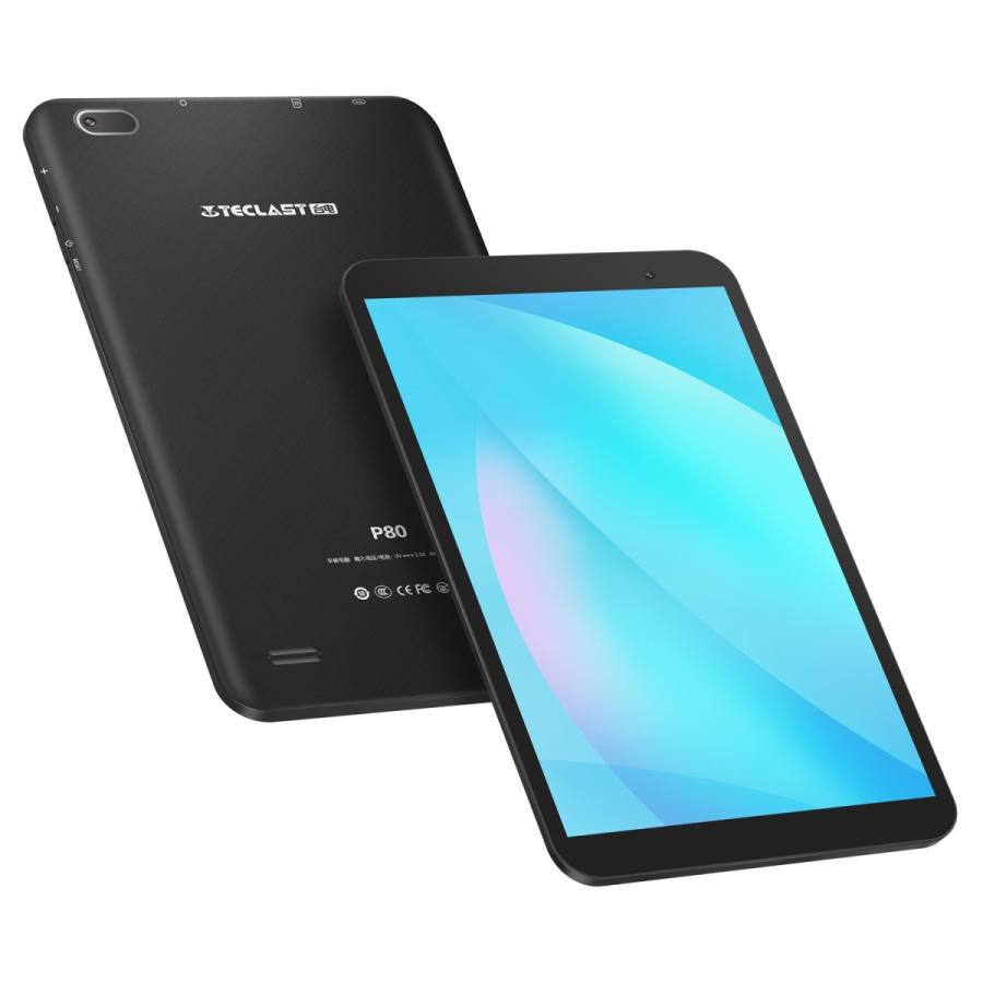 Teclast P80 タブレットPC 本体 8インチ Android10.0 大画面 2GBRAM 32GBROM 4コアCPU IPS HD液晶 2.4GHz対応 WIFIモデル Bluetooth5.0 子供 敬老の日|hiromi-shop|03