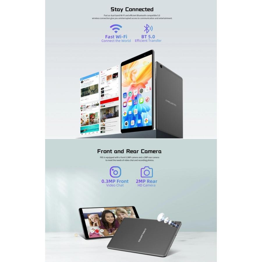 タブレット 4コア 8インチ 4G 大画面 PC 本体 Android 11 子供用 子供