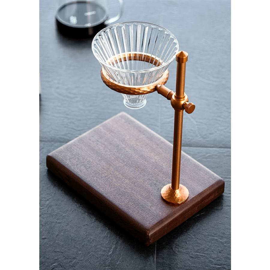 コーヒードリップスタンド ドリッパースタンド 珈琲 木製 高さ調節可