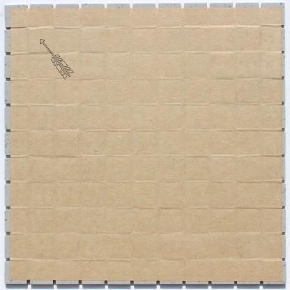 TU-73 25ミリ角 無釉タイル グレー : 廣美陶房 - 通販 - Yahoo