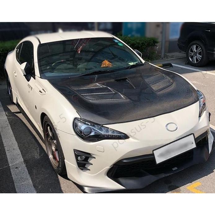 新品 トヨタ86 スバルBRZ STI ボンネット Varisタイプ ZN6 ZC6 カーボン｜hiromori2-shop｜06