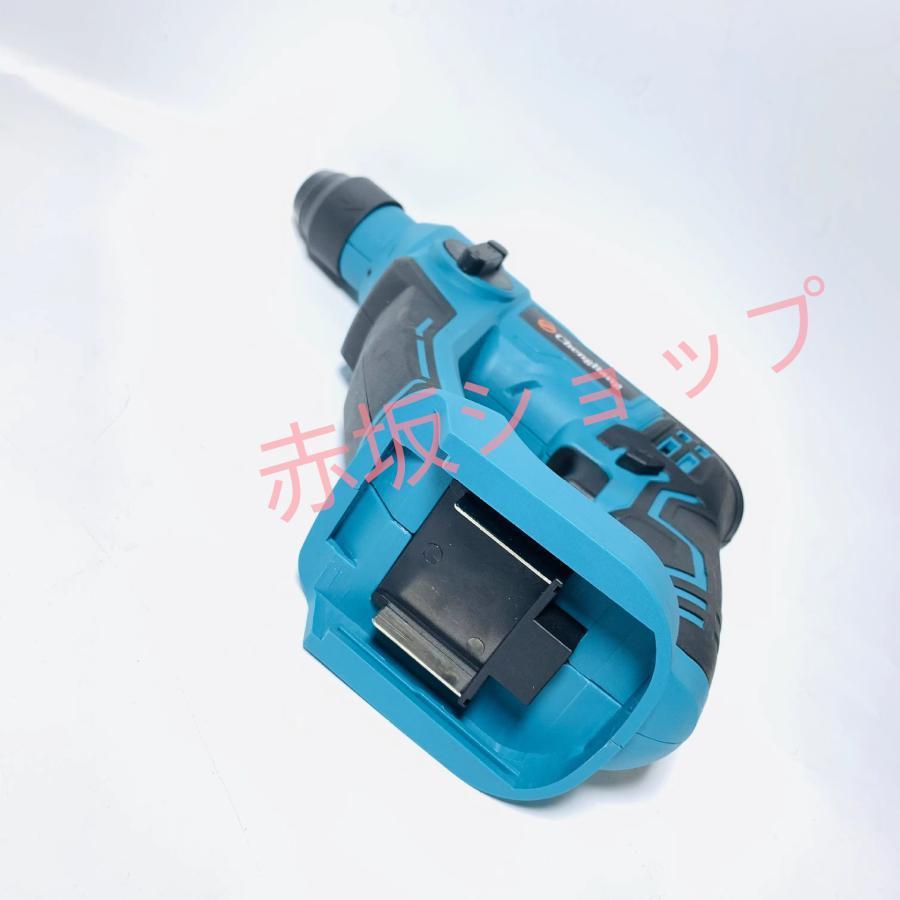 電動ハンマー 18V マキタ 充電式電動工具 石材・壁・金属・木材の穴開け Makita バッテリー併用 ハンマードリル 2モード 充電式 コードレス｜hiromori｜02