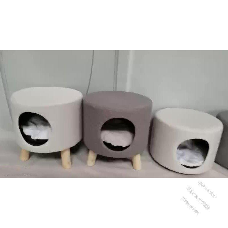 ペットベッド 犬 猫 ペットハウス 箱型 ボックス 木製調 家具調