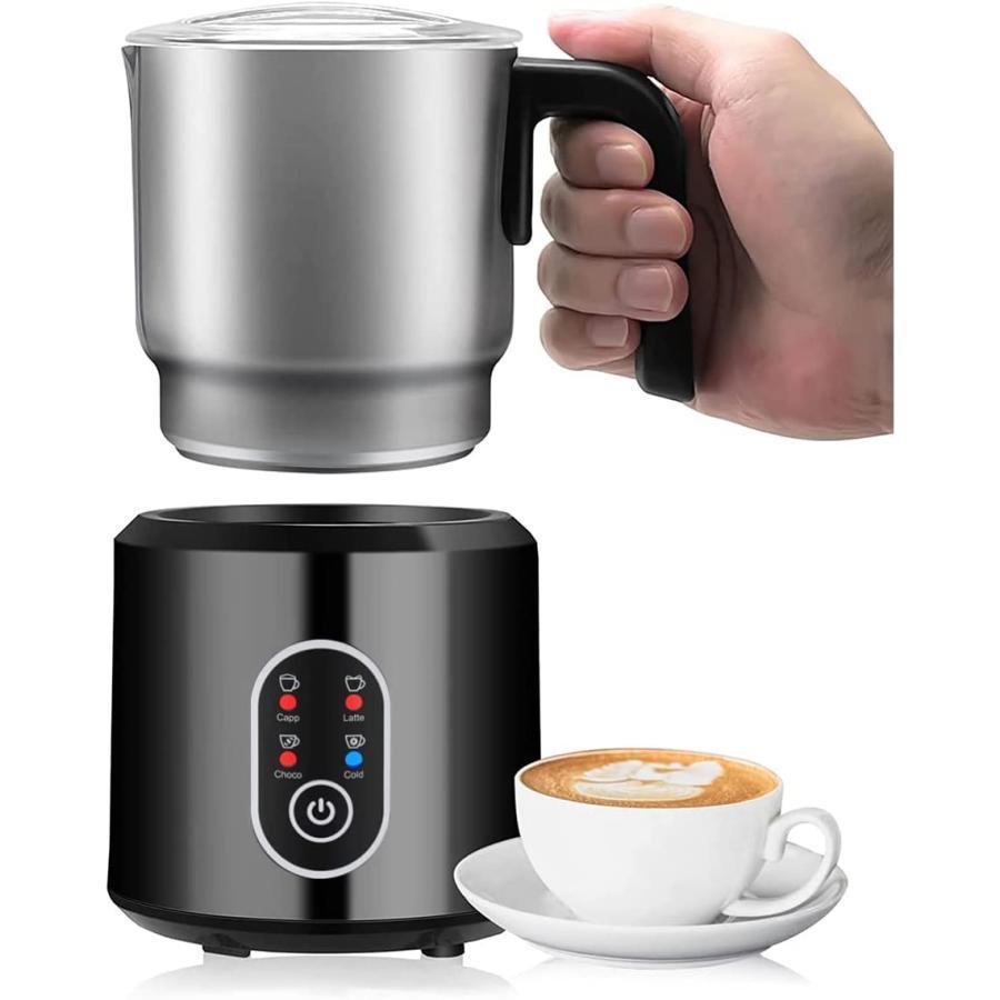 電動ミルク泡立て器 コーヒー泡立て器 多機能ミルクフォーマー 全自動ミルクティーメーカー DIY Milk Coffee Frother