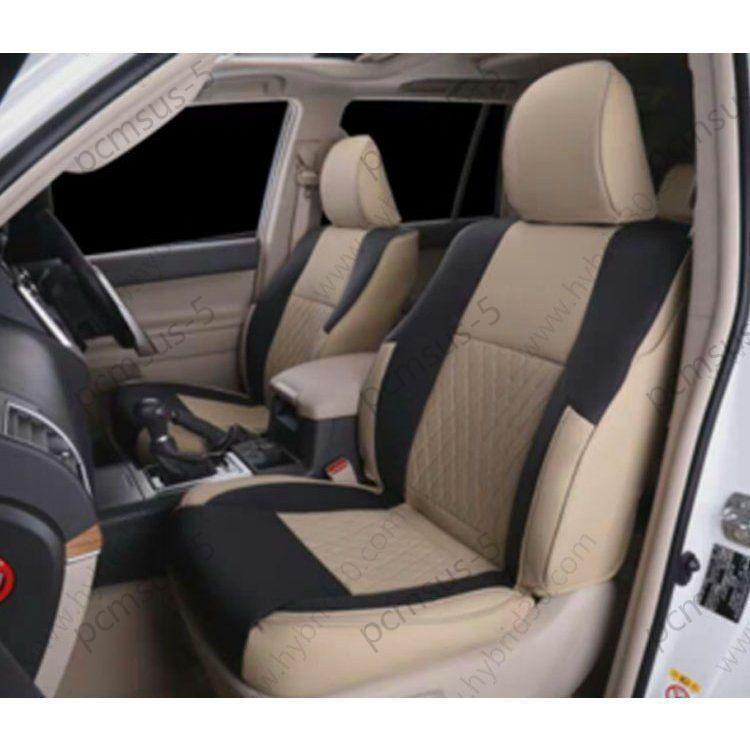 純正品保証 トヨタ ランドクルーザープラド150系 LAND CRUISER PRADO (2010-現行) シートカバー スマートレザータイプ 前席7シート 7人乗り 贈る支えるヘッドレスト