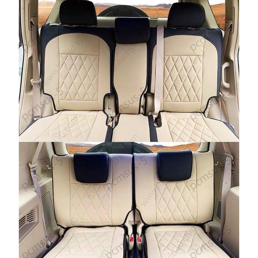 純正品保証 トヨタ ランドクルーザープラド150系 LAND CRUISER PRADO (2010-現行) シートカバー スマートレザータイプ 前席7シート 7人乗り 贈る支えるヘッドレスト