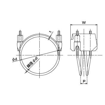 東拓工業 トータクパワーバンド SS 92372-100 呼称 100AT 材質 東拓工業 トータクパワーバンド SS 92372-100 呼称 100AT 材質