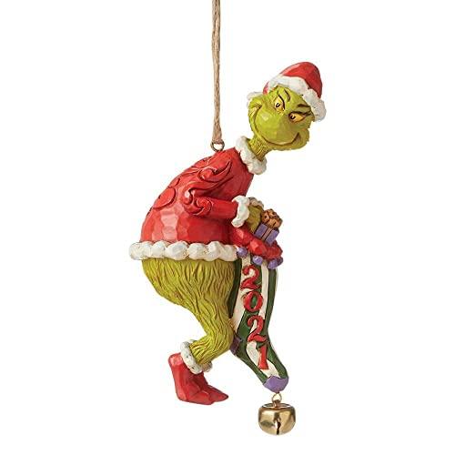 60 Off Enesco Ornament並行輸入品 Hanging Stocking Dated Holding Grinch The Seuss Dr オブジェ 置き物 Rerabogados Com Ve