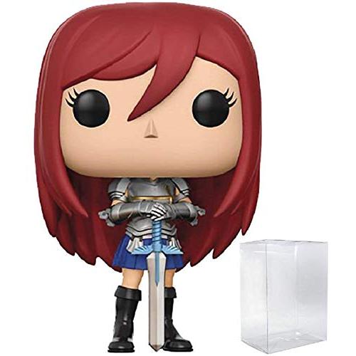 気質アップ アニメ フェアリーテイル Pop Funko エルザ ポップボックスプロテクターケース付き 並行輸入品 ビニールフィギュア スカーレット その他おもちゃ Www Oroagri Eu