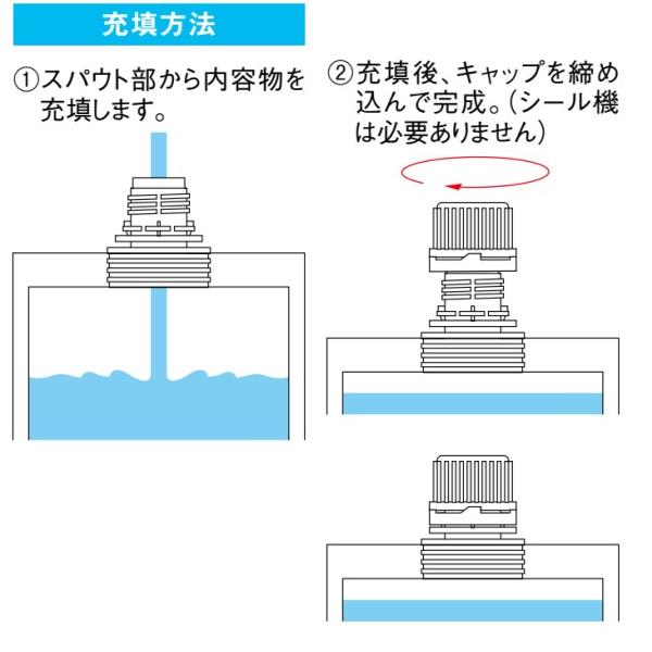 明和産商 注ぎ口付　バリアー性　ボイル用（90℃）スタンド袋　LPMC-1816S（巾広）（180×160+46） 250枚｜hiroshidesu｜04