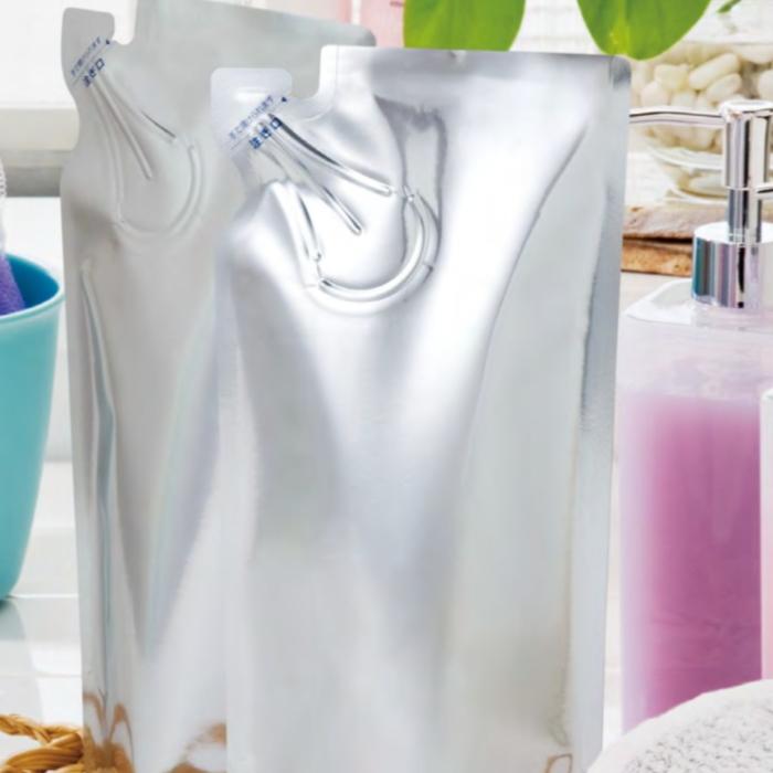 食品包装袋 明和産商 バリアー 注ぎ口付 アルミ 印刷袋 TMJ-1320S（130