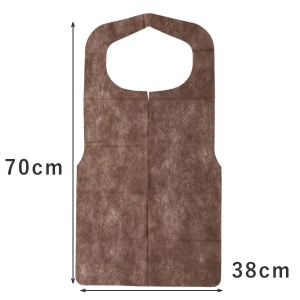 不織布エプロン 使い捨てエプロン 業務用 ラーメン 焼肉店 パスタ 飲食