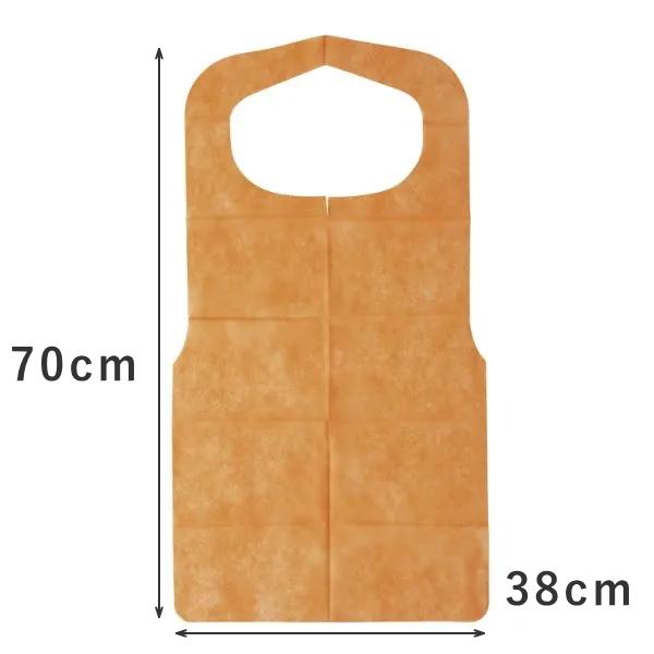 不織布エプロン 使い捨てエプロン 業務用 ラーメン 焼肉店 パスタ 飲食