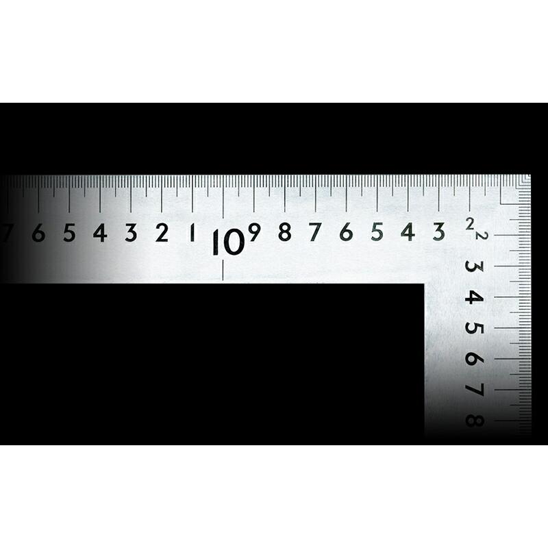 曲尺大金普及型 ステン 1m×60cm 表裏同目 63118 広島工具 シンワ測定