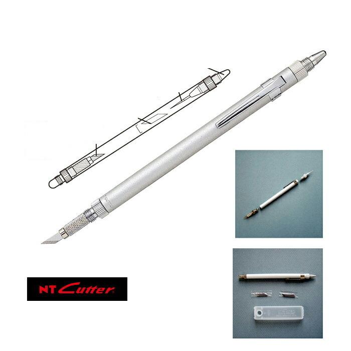 NTカッター D-1000P 刃・針が両端に装着されたデザインナイフ。 :D-1000P:広島工具 通販 