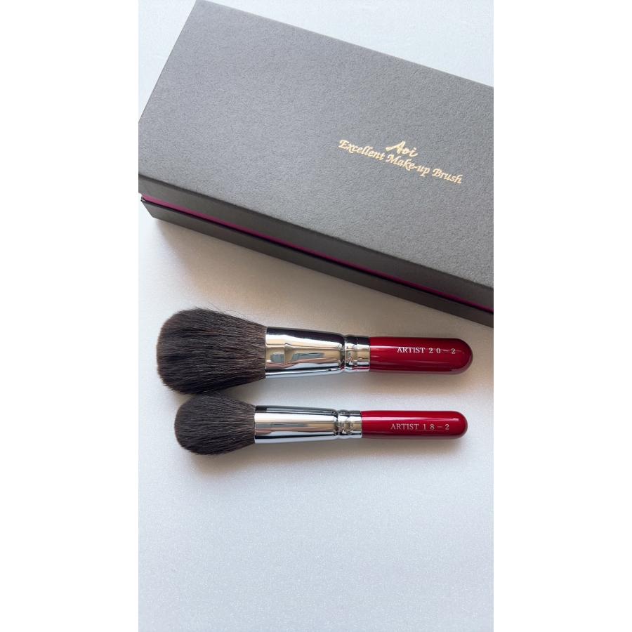 熊野筆　竹田ブラシ　化粧筆セット メイクブラシセット（４本セット）灰リス＆イタチ 竹田ブラシ 化粧ブラシ4本セット【eGift】|デジタルギフト・ソーシャル