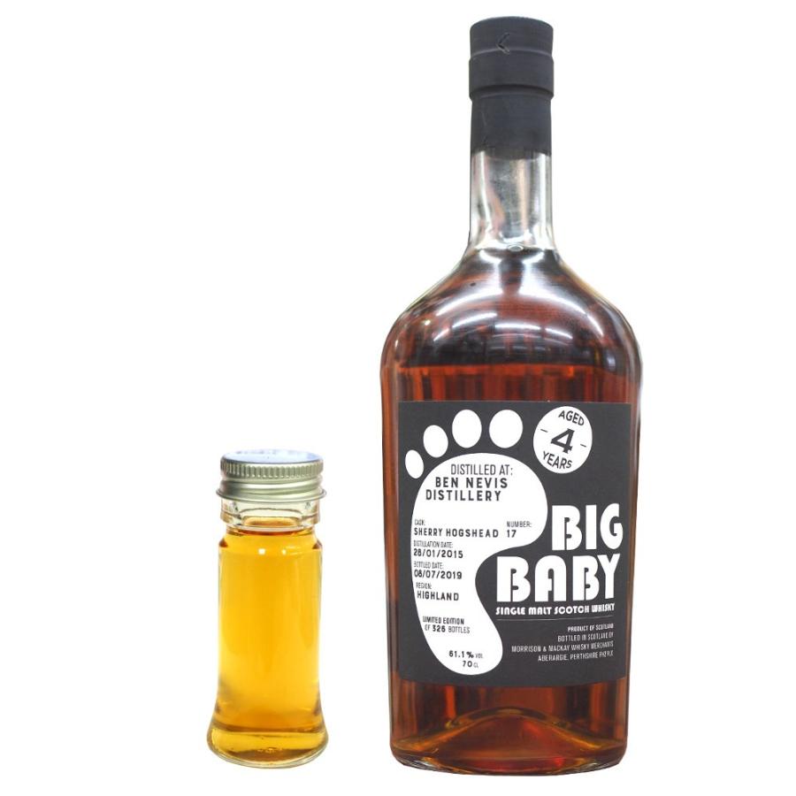 BIG BABY BEN NEVIS 4年 シェリーホグスヘッド　未開封 量り売り ビッグベイビー ベンネヴィス 4年 2015 シェリーホグスヘッド