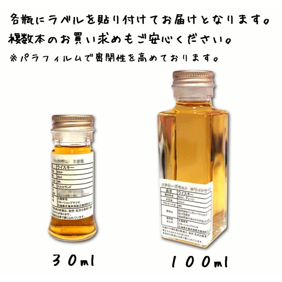 new　量り売り　嘉之助 ダブルディスティラリー DOUBLE DISTILLERY　53度　30ml　ウイスキー　お試し｜hiroshimatsuya｜03