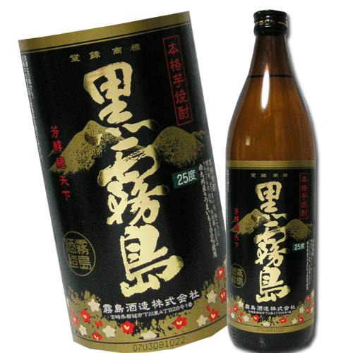 芋焼酎 黒霧島 25度 900ml : 米・酒・食品 ヒロシマツヤ - 通販