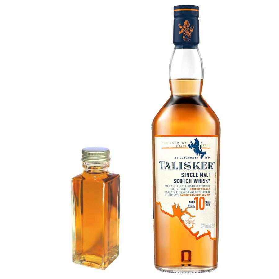 量り売り タリスカー 10年 45.8度 100ml ウイスキー お試し : 米・酒