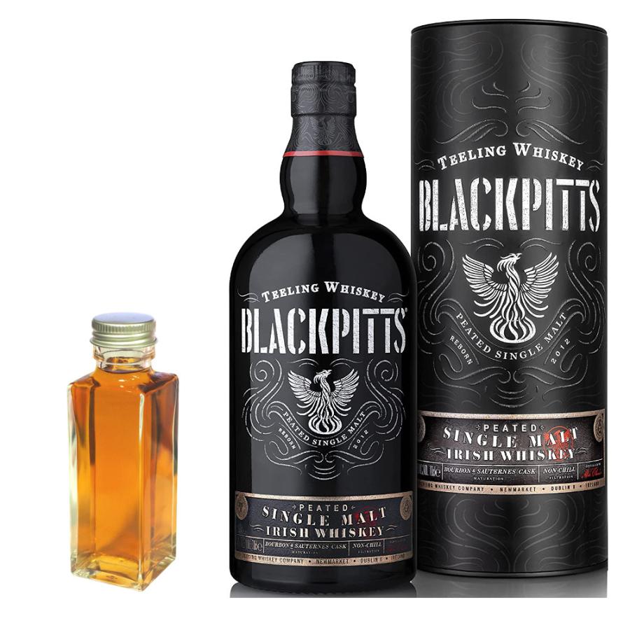 量り売り ティーリング ブラックピッツ 46度 100ml アイリッシュ 