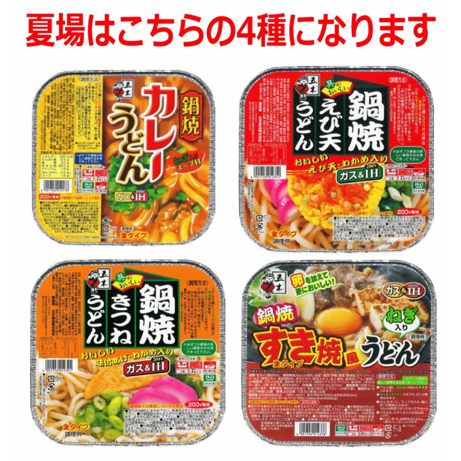 五木食品 鍋焼きうどんアソートセット 18食セット 関東圏送料無料