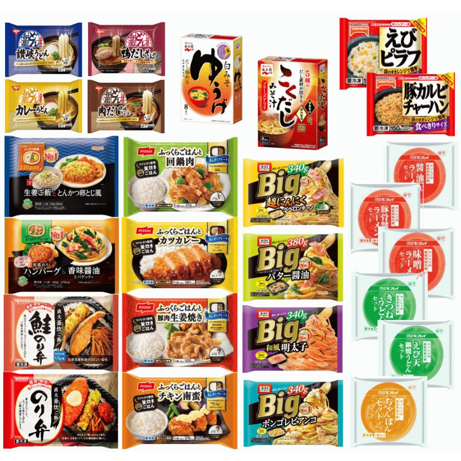 nippn（ニップン） 【冷凍食品】冷凍弁当 詰め合わせ 毎日助かる