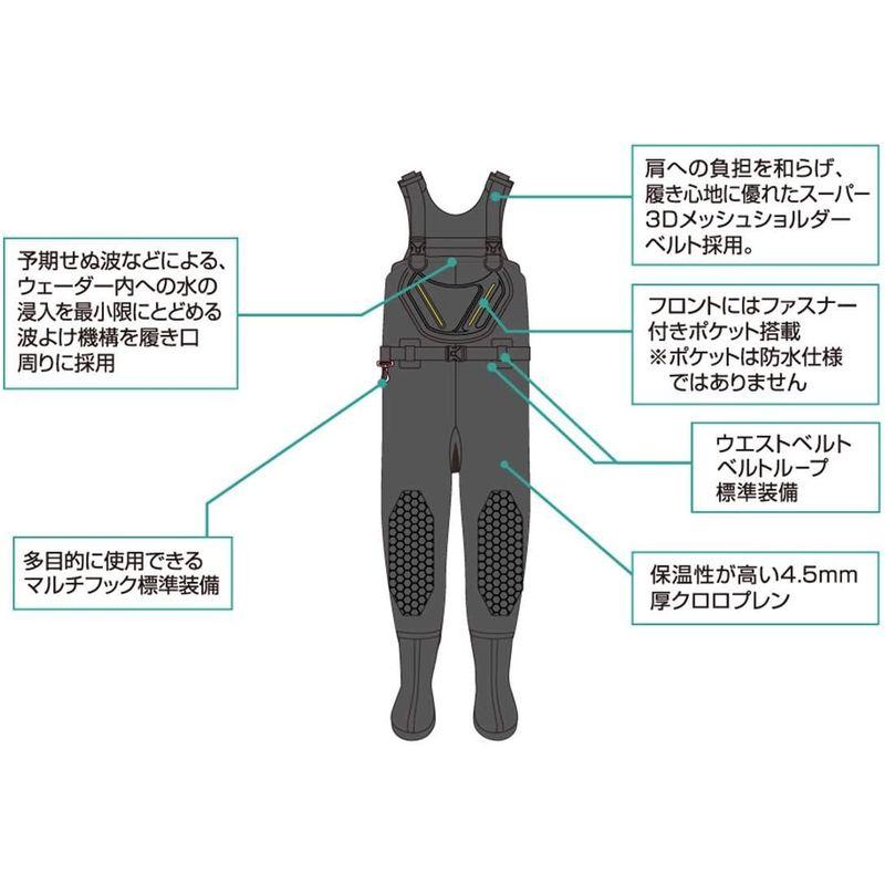 超人気ダイワ(DAIWA) フィッシングウェーダー タイトフィットソルト
