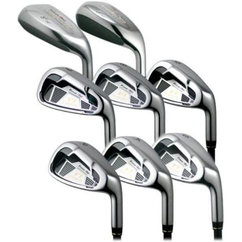 ほぼ未使用 パワービルト CITATION(サイテーション) V1 アイアン 5UI~SW 8本セット SR PBCTVI SR 【3921608383】(20011円)