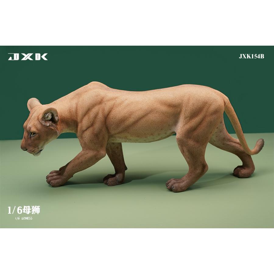 JXK 1/6 サイズ ライオン メス 雌 動物 リアル フィギュア プラモデル プレミアム 模型 オリジナル スタチュー 塗装済 完成品 ライオン好き プレゼント 37.5cm｜hirosyou｜12