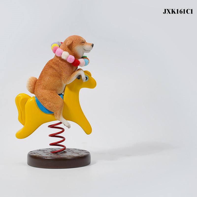 JXK 1/6 サイズ 柴犬 馬乗り柴犬2.0 萌える 犬 ドッグ 動物 玩具 リアル フィギュア プラモデル プレミアム 模型 オリジナル スタチュー プレゼント 置物｜hirosyou｜18