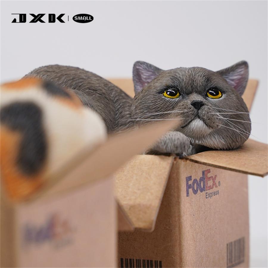 JXK 1/6 サイズ 猫 3.0版 8cm 宅配猫 かわいい 猫 癒し 萌え 動物 リアル フィギュア プラモデル プレミアム 模型 オリジナル スタチュー プレゼント｜hirosyou｜12
