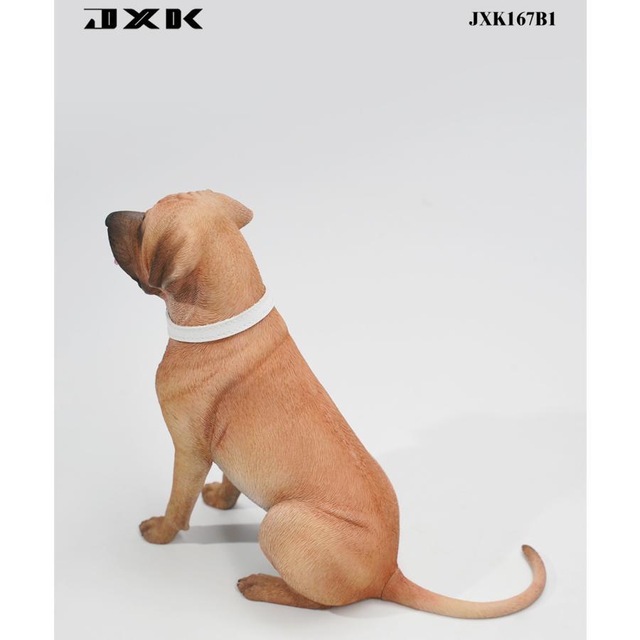 JXK 1/6 サイズ 土佐闘犬 土佐犬 フィギュア 17.5CM 樹脂 スタチュー リアル 犬 プラモデル 模型 プレミアム オリジナル 犬好き 誕生日 プレゼント 置物｜hirosyou｜17