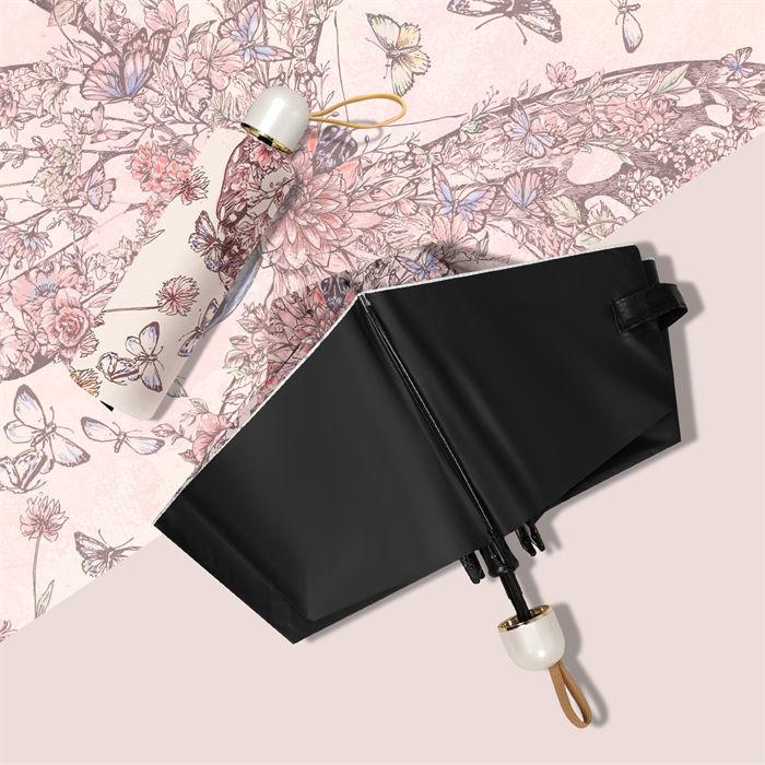 8本傘骨 折りたたみ 傘 軽量 折り畳み傘 UVカット 紫外線対策 日焼け対策 レディース 雨傘 日傘 晴雨兼用 大人 子供 撥水 梅雨 通勤 通学 キレイめ 花柄 総柄 | ブランド登録なし | 02