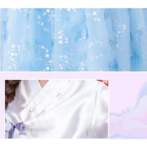 新品☆韓国最新チマチョゴリ 韓服 白×キラキラブルー 楽天市場】韓国民族衣装 チマチョゴリ 韓服 キラキラ 星柄 韓流