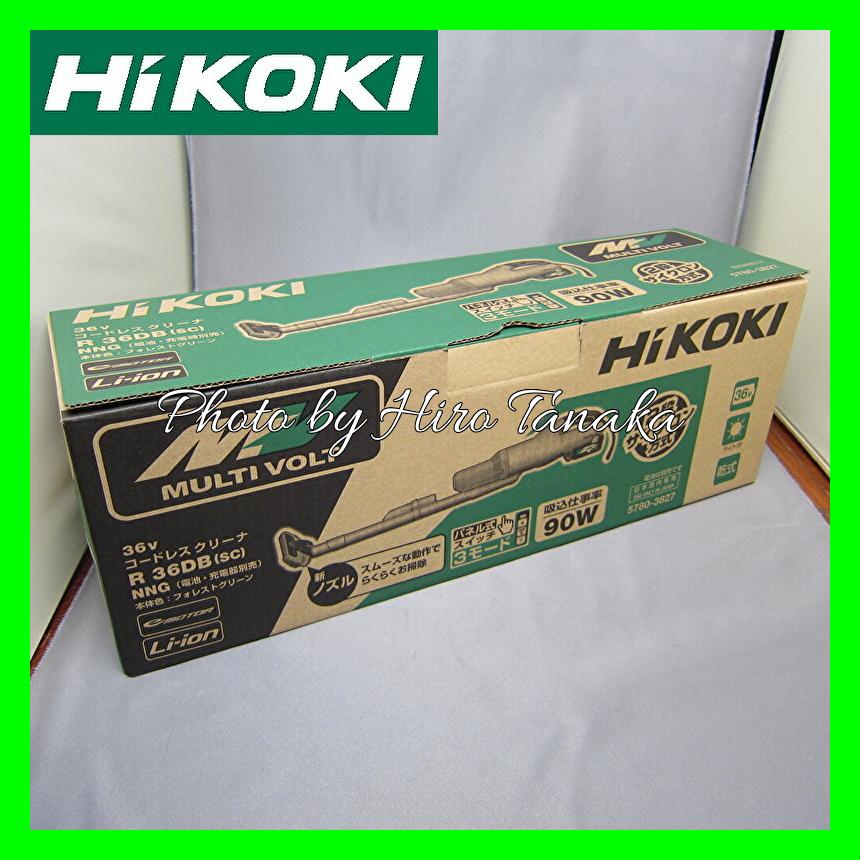 日立 ハイコーキ HiKOKI コードレスクリーナ R36DB(SC)(NNG